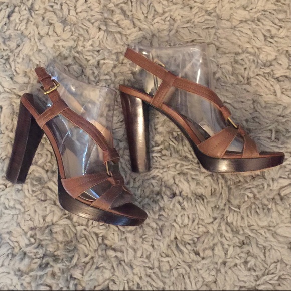 Vintage Michael Kors Brown Heels - Picture 9 of 11